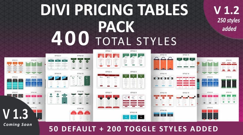 Divi Pricing Table Module Install Documentation | The Ultimate Divi ...