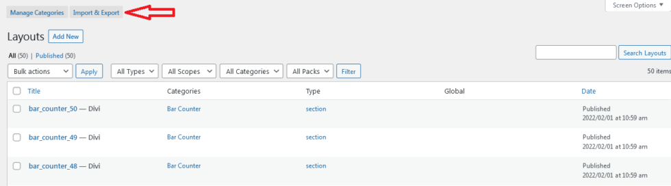 Divi Bar Counters Module Install Documentation | The Ultimate Divi ...
